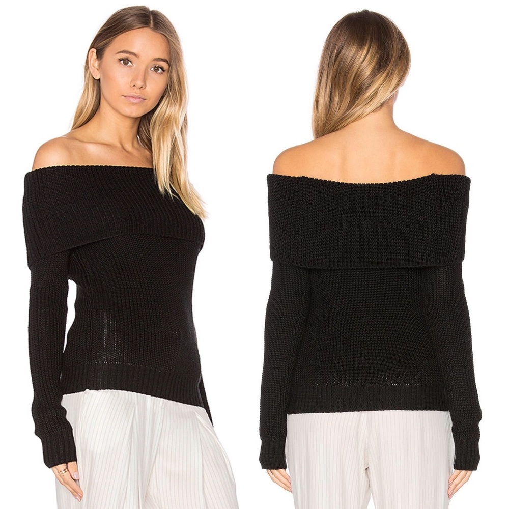 LOVERS + FRIENDS X REVOLVE Luna Sweater Black M